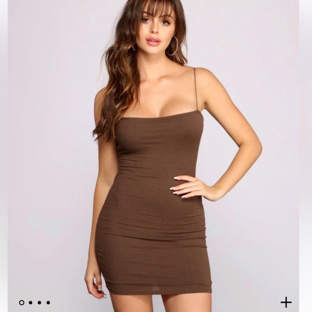 WINDSOR Ribbed bodycon mini dress XS